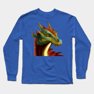 Mournful Dragon Long Sleeve T-Shirt